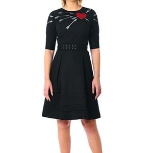 Custom Eshakti Cupids Arrow Dress with Belt